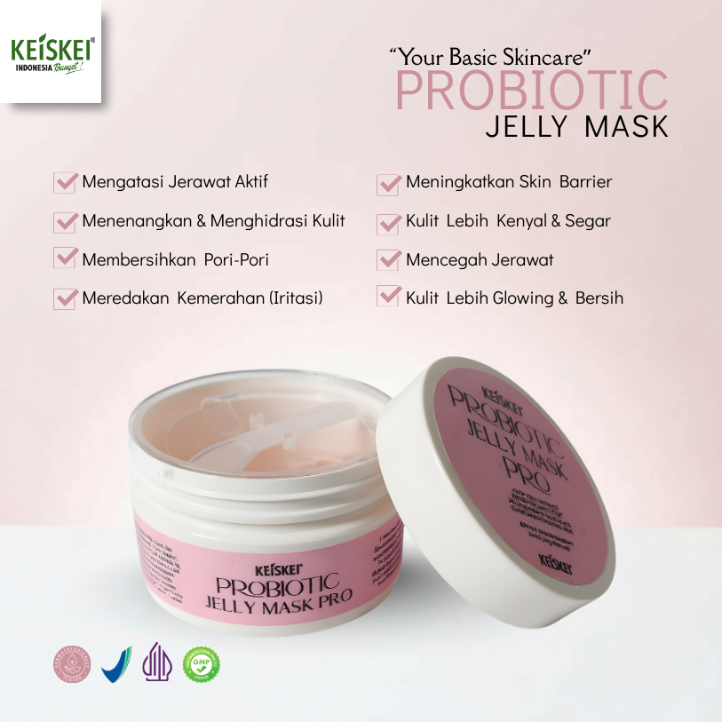Paket KEISKEI Probiotic COMPLETE SYSTEM | Solusi Total untuk Kulit Berjerawat & Berminyak - Gambar 6
