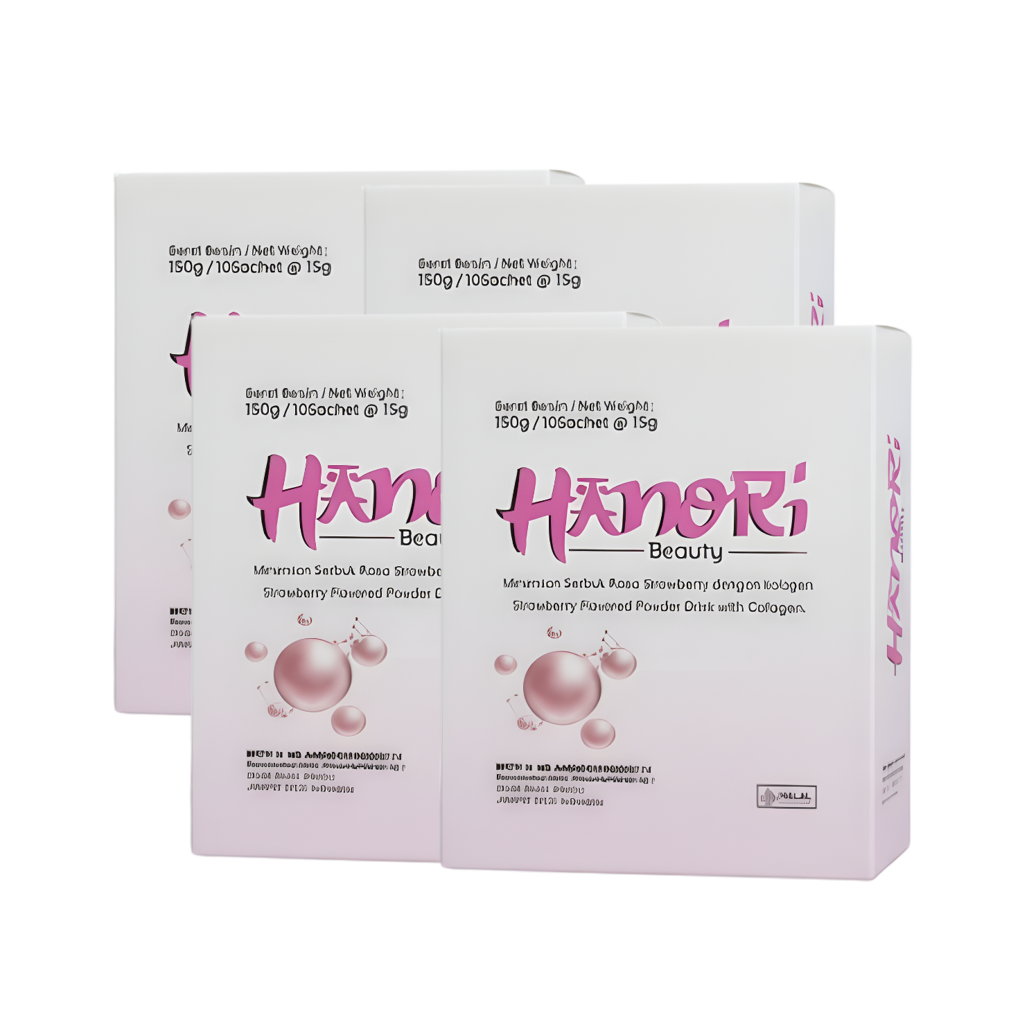 HANORI PAKET GLOWING COUPLE – ISI 4 BOX (40 SACHET)