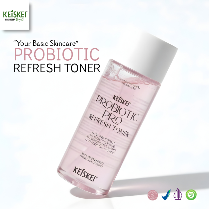 KEISKEI Probiotic Refresh Toner 110ml - Gambar 3