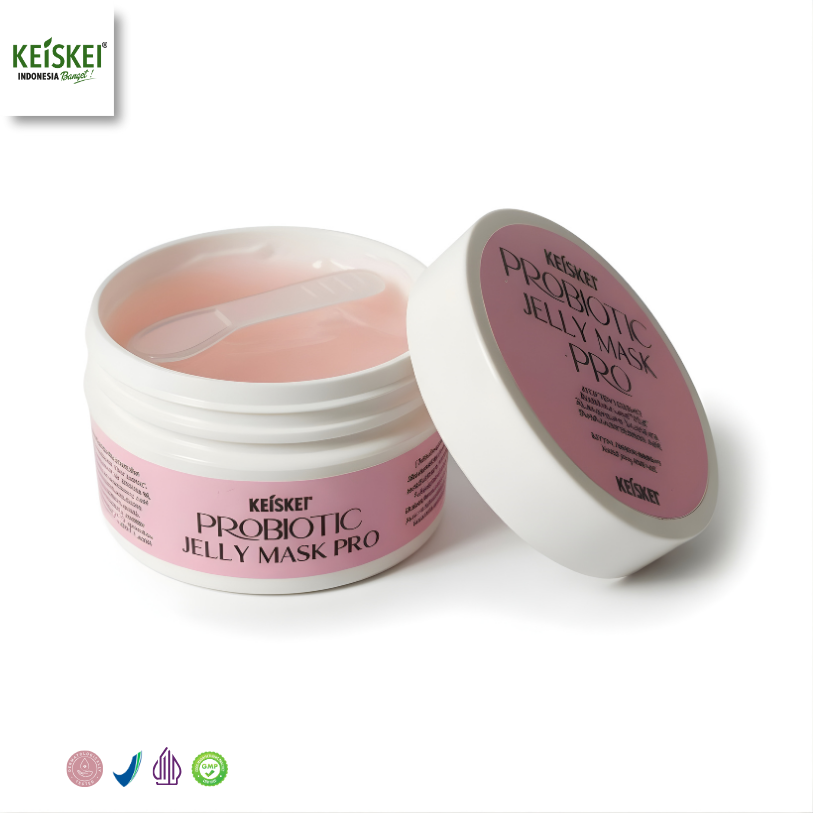 KEISKEI Probiotic Jelly Mask 90 Gram - Gambar 4