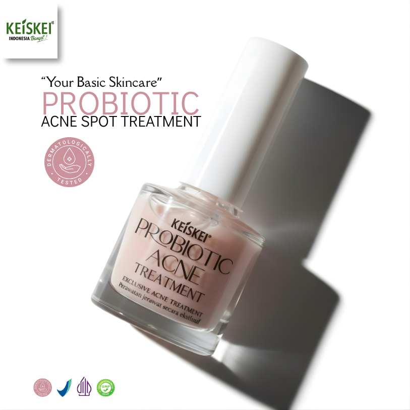 KEISKEI Probiotic Acne Spot Eksklusif Treatment 5ml - Gambar 3