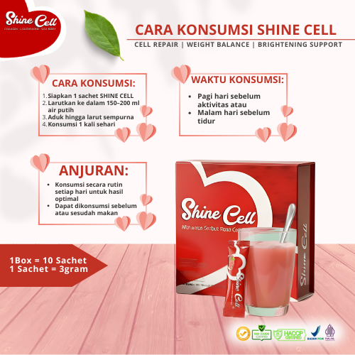 SHINE CELL Paket Intensive – Program Glowing Maksimal & Perawatan Kulit Intensif - Gambar 6