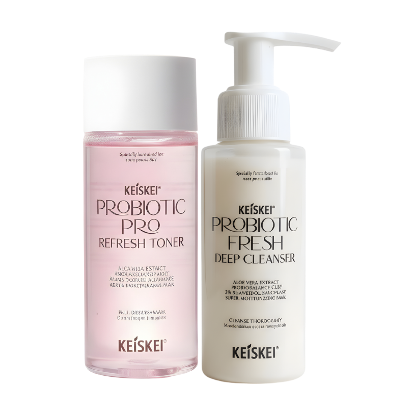 Paket KEISKEI Probiotic Basic Care | Basic Skincare Wajib untuk Kulit Bersih, Seimbang & Terawat