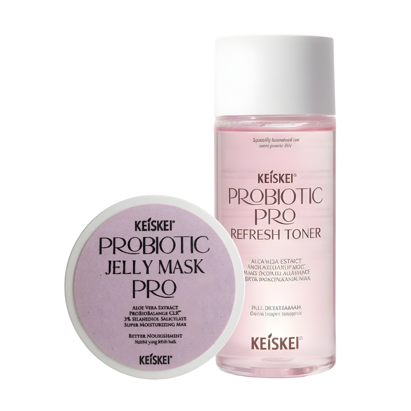 Paket KEISKEI Probiotic Weekly Skin Reset | Skincare Mingguan untuk Reset Kulit Lebih Bersih & Seimbang